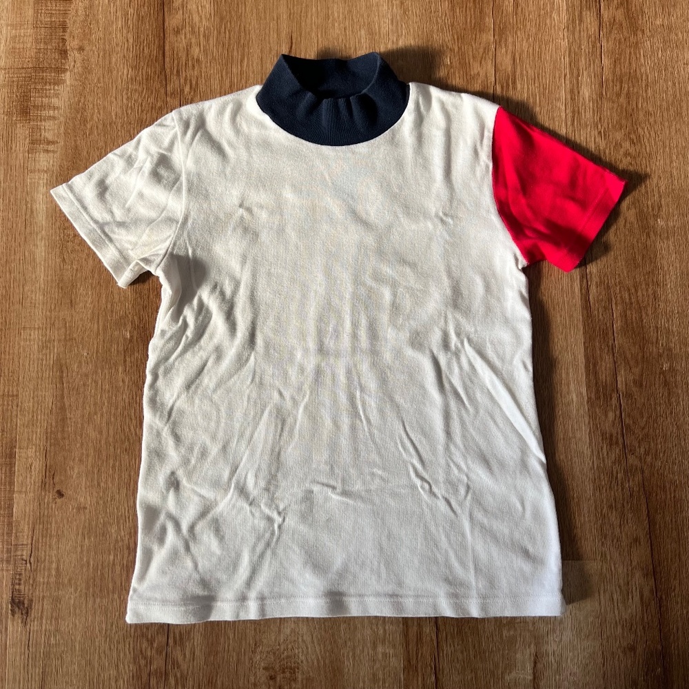 Jacquemus short sleeve mock neck t-shirt